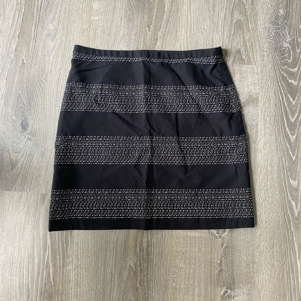 Loft striped skirt